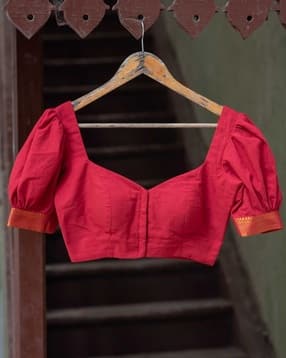 suta Women Front-Open Blouse with Zari Work-picture-13