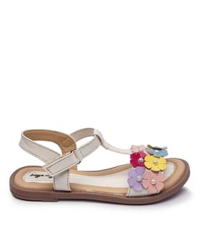 boyz n galz Girls Embellished Flat Sandals-picture-36