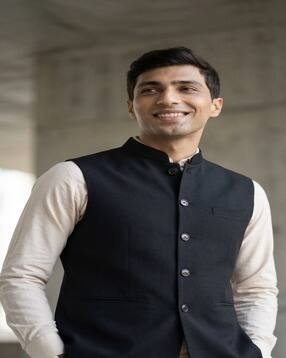 the classic togs Men Regular Fit Nehru jacket-picture-27