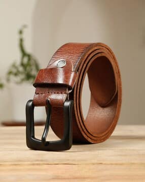 Men Wide Belt with Tang Buckle Closure-image-12