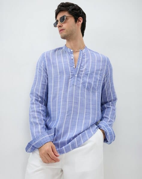 Men Slim Fit Kurta