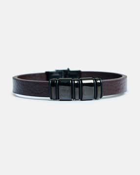 snitch Men Bracelet with Metal Accent-picture-40