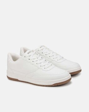 Men Flat Lace Fastening Sneakers-image-7