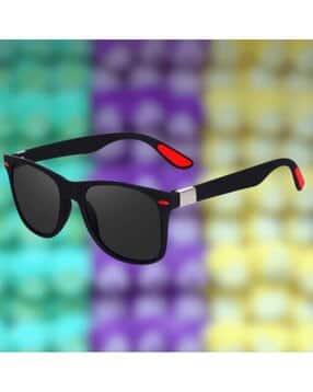 spadeaces Unisex Polarised Lens Rectangular Sunglasses-picture-36