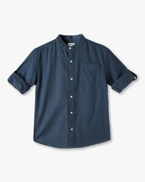 lee cooper Boys Relaxed Fit Shirt with Patch Pocket-picture-26