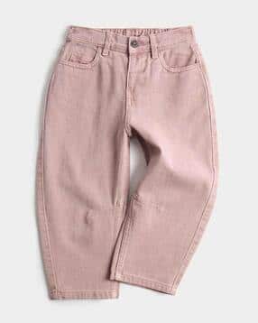 Boy High Rise Jeans with Insert Pocket-image-12