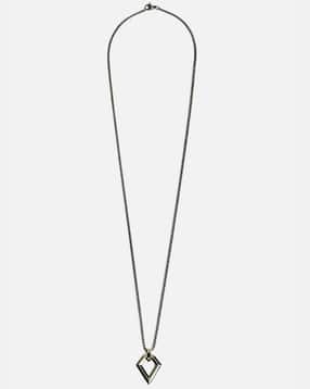 snitch Men Kite Pendant Silver Toned Chain-picture-35
