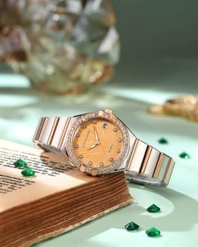 Women Analogue Watch with Deployant Clasp-GZ-60145-image-3