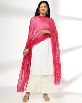 Women Printed Chiffon Dupatta-image-47