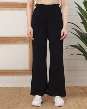 jakanary Women High-Rise Relaxed Fit Pants with Elasticated Waist-picture-50