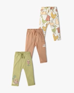 inf frendz Pack of 3 Printed Assorted Trackpants-picture-36