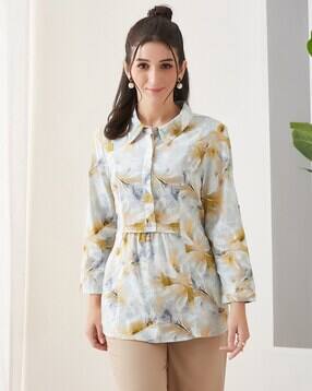 latin quarters Women Printed Tunic with Full Sleeves-picture-15