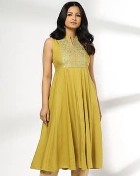 avaasa mix n' match Women Embroidered Anarkali Kurta-picture-46