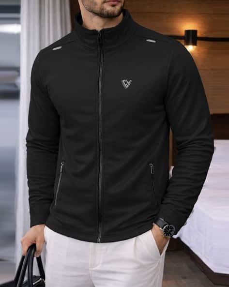 EYEBOGLER Men Slim Fit Jacket