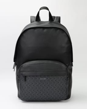 calvin klein Men Logo Print Backpack-picture-45