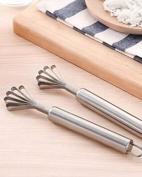 we3 Set of 2 Stainless Steel Coconut & Fish Scale Scraper-picture-37