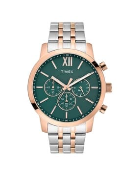 timex Men Chronograph Wrist Watch with Stainless Steel Strap-TWEG32201-picture-17