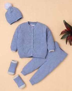 yellow apple 4-Piece Knitwear Set-picture-43