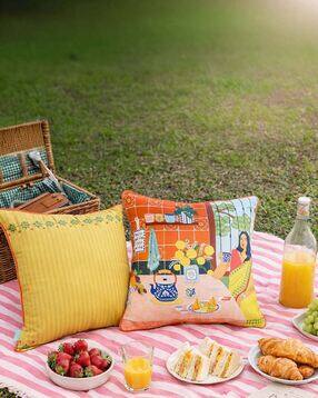 chumbak Zip Closure Hour Cushion-picture-22