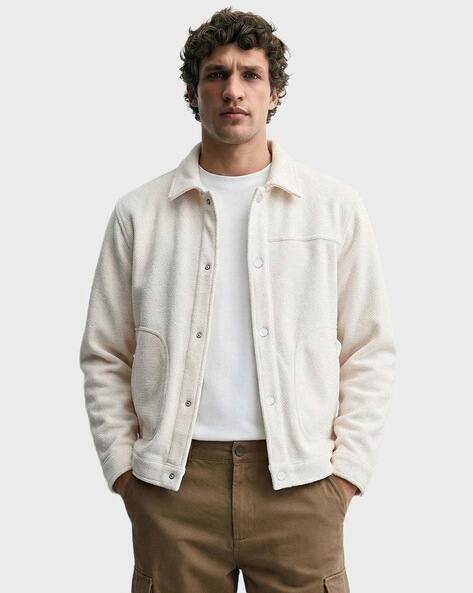 The Indian Garage Co Men Regular Fit Trucker Jacket