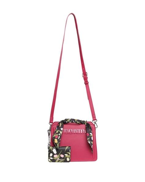STEVE MADDEN Women Satchel Bag with Adjustable Strap
