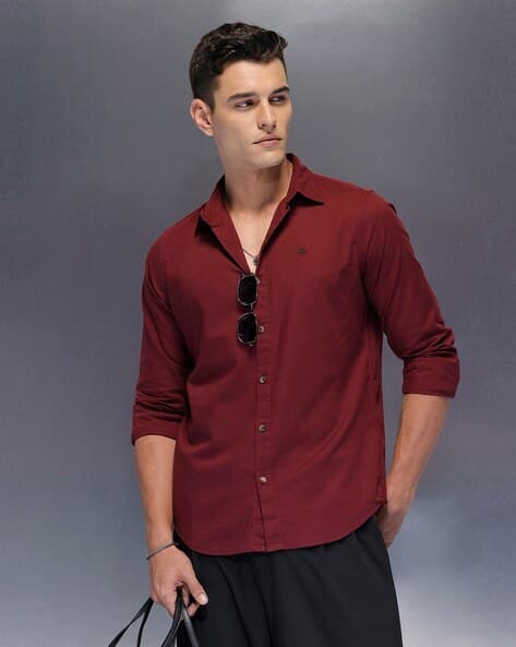 Men Slim Fit Shirt