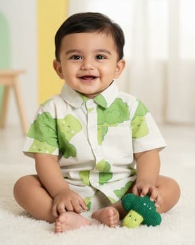 v-mart Boys Graphic Print Regular Fit Shirt-picture-46