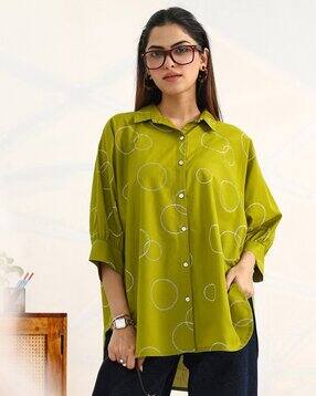 gerua by libas Women Relaxed Fit Printed Shirt-picture-36