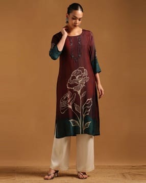 soch Women Printed Straight Kurta-picture-12