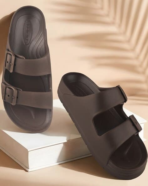 RED TAPE Men Open Toe Slip-On Slides