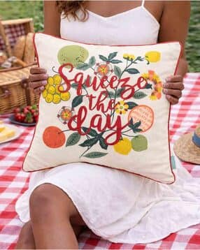chumbak Zip Closure Hour Cushion-picture-30