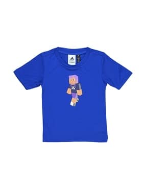adidas kids LK Minecraft Training Relaxed Fit T-Shirt-picture-30