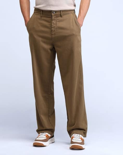 Men Loose Fit Trousers