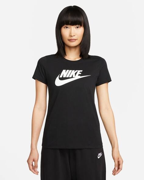 NIKE Women AS NSW Essential Icon FTRA Regular Fit T-Shirt