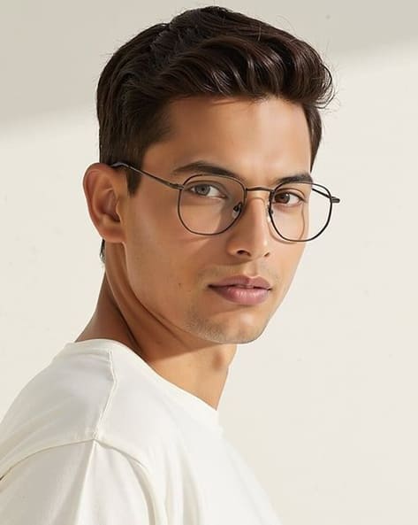 Lenskart Blu Unisex Geometric Frame Computer Glasses-LB E18339