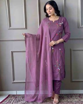 Women Straight Kurta Set-image-35
