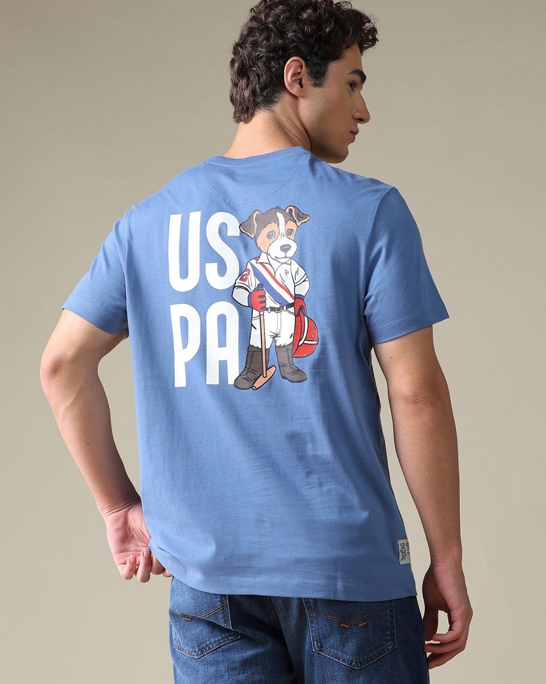 Men Graphic Print Slim Fit T-Shirt