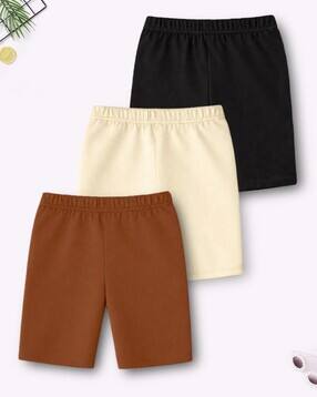 trampoline Girls Pack of 3 Slim Fit Shorts-picture-21