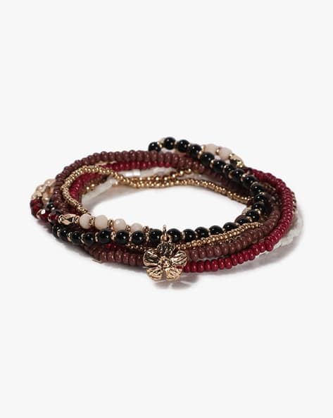 Outryt by AZORTE Women's Beaded Bracelet