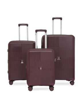 united colors of benetton Unisex Set of 3 Trolley Bag with TSA Lock-picture-17