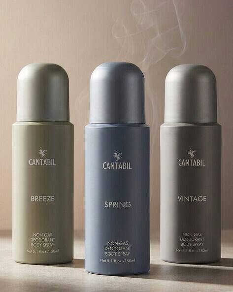 Cantabil Men Set of 3 Deodorants
