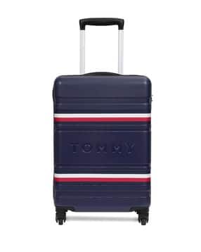 tommy hilfiger Unisex Berlin Navy Hard Polycarbonate Trolley Bag - Set Of 3 Cabin Mid & Cargo-picture-17