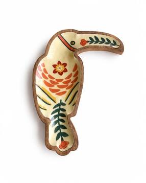 chumbak Birdie Wooden Platter-cum-Wall Decor -picture-13