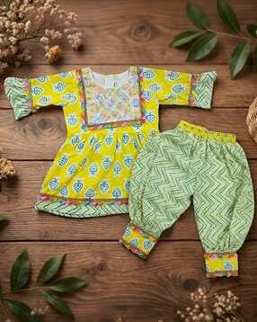 dawinar Girls Printed Suit Sets-picture-12