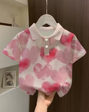 styleconnect Boys Micro Print Polo T-Shirt-picture-12