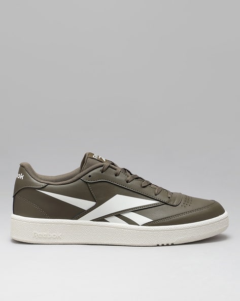 Reebok Men Logo-Print Mid-Top Lace-Up Sneakers