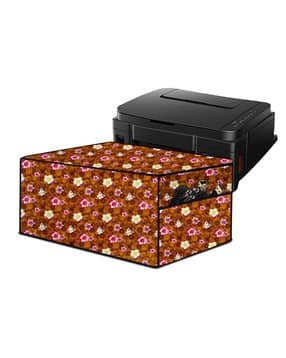 stylista Floral Print Waterproof & Dustproof Printer Cover-picture-29