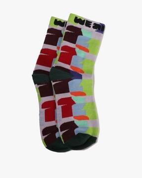yousta Women FIFA Printed Mid-Calf Length Socks-picture-23