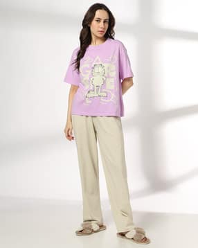 rio Women Garfield Print Pyjamas Set-picture-26
