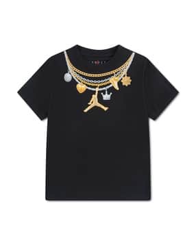 Girls Relaxed Fit Printed T-Shirt-image-1